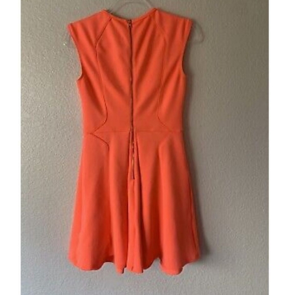 Ted Baker Neon Scuba Skater Dress - Picture 6 of 9